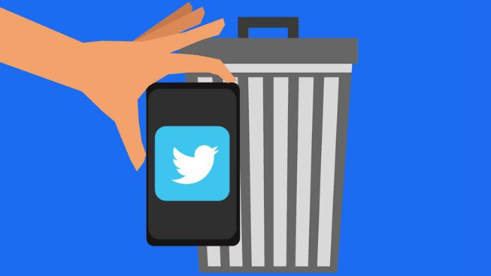 how to delete twitter account