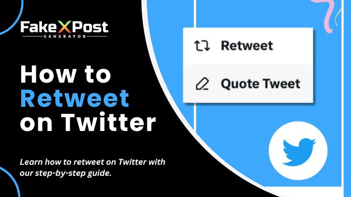 how to retweet